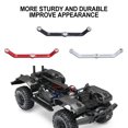 thumbnail image 2 of ZheElen Aluminum Alloy 1/18 Steering Link Rod RC Upgrade Part 1x Durable Steering Linkage Tie Rod For Trx4m RC Car Part Silver, 2 of 6