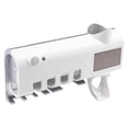 thumbnail image 1 of Soporte de limpieza Advancent cepillo de dientes eléctrico dispensador de baño Blanco, 1 of 6