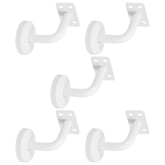 Miangastore Stainless Steel Staircase Handrail Brackets Heavy Duty Wall Mounted Railing Brackets Steps Stair Guardrails Brackets For Porch Hand Basement