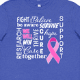thumbnail image 4 of Inktastic Breast Cancer- Together We Will Win Youth T-Shirt, 4 of 5