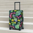 thumbnail image 5 of Yiaed Watercolor Cactuses Print Travel Luggage Cover Suitcase Protector Fits 18-32 Inch Luggage Wheel Covers Patterned Elastic Luggage Anti-scratch（No luggage）-Small, 5 of 5