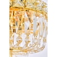 thumbnail image 6 of Elegant Lighting Tranquil 8" 2 Light Royal Crystal Flush Mount, 6 of 9