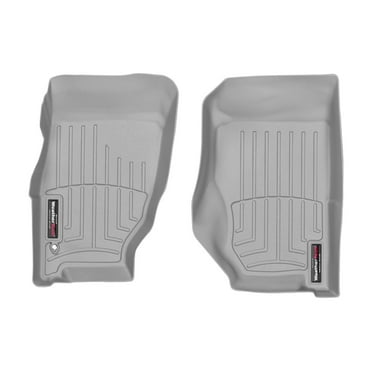 WeatherTech Custom Fit FloorLiners compatible with 2002-2007 Jeep Liberty - 1st Row (Driver & Passenger), Grey