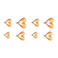 thumbnail image 2 of Injueey 1 Juego de decoraciones de corazón, colgante de corazones estéreo romántico, adorno para manualidades al aire libre, suministros para fiestas, Dorado 2piezas Injueey CBP378172, 2 of 6