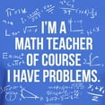 thumbnail image 3 of CafePress - Math Teacher Problems T Shirt - Men's Classic Graphic Cotton T-Shirt, 3 of 4