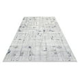 thumbnail image 2 of Sirak Navy Geometric Acrylic Area Rugs for Living Room Jacquard Textured Modern Rugs Soft Geometric Rug for Bedroom Washable Rug Non-Slip Bohemian Carpet Perfect for Dining Room Office Beige, 2 of 4