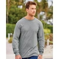 thumbnail image 2 of Fruit Of The Loom Mens HD Cotton Long Sleeve T-Shirt 4930R, XL, Deep Purple, 2 of 4