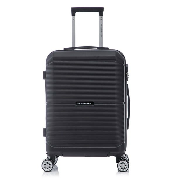 Maleta de Mano Viaje Rígida con Ruedas 10kg Ross & Sacks Negra