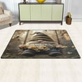thumbnail image 3 of Ryvnso Gnome in Garden Area Floor Mat Non-Slip Carpet Soft Rugs Doormats 31" x 20", 3 of 7