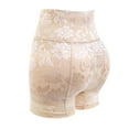thumbnail image 2 of Women's Shapewear Shorts Hip Pads High Waisted Butt Lifter Slimming Underwear Panties Wedding Padded Butt Lifting Firm(Beige XL), 2 of 5