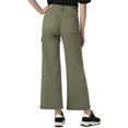 thumbnail image 2 of PAIGE womens  Carly Cargo Vintage Ivy Green Wide Leg Jean, 32, 2 of 5