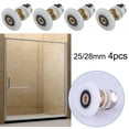 thumbnail image 3 of Luckyn 4 Pcs Rouleaux de Porte de Douche Partiels Poulies Excentriques Coulissantes, 3 of 5