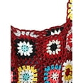thumbnail image 3 of Txlixc Blusa de verano sin mangas para mujeres chaleco de punto hueco bordado a mano de ganchillo de colores Txlixc  moda, 3 of 5
