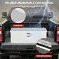 thumbnail image 3 of Danolapsi 30 Inch Aluminum Truck Tool Box, Truck Bed Storage Box With Security Lock And Wider Handles, Heavy Duty Waterproof Tool Box Organizer Chest For Pick Up Truck Rv Trailer, 3 of 7
