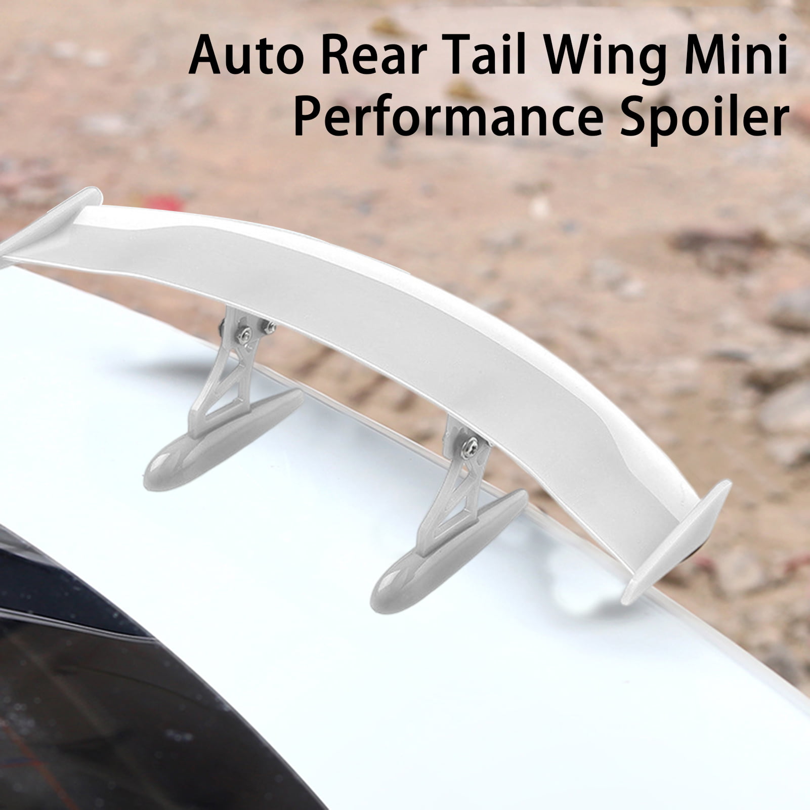 Car Universal Mini Spoiler Tail Wing Carbon Fiber Look Mini - Temu