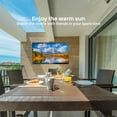 thumbnail image 6 of SYLVOX Outdoor TV, 55 inch Weatherproof TV Partial Sun 1000 Nits Brightness, 4K UHD LED IP55 Waterproof TV Support ATSC & NTSC Wifi, Bluetooth (Deck Series), 6 of 12