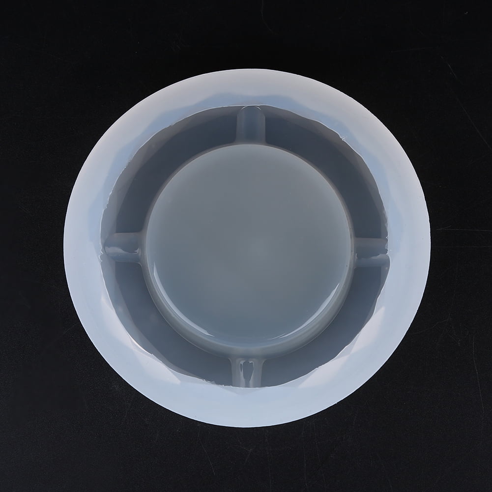 TOPINCN 1Pcs Silicone DIY Ashtray Mold Handmade Craft ...