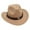 Camel, variant on Wide Brim Hat Hiking Camping Teens Performance Cap Casual Western Cowboy Hat Navy Blue