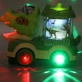 thumbnail image 5 of MesaSe Dinosaur Truck Toys for Kids 1-3, Music and Lights Crawling Toy for Toddlers, Dinosaur Toy Car, 5 of 7