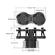 thumbnail image 2 of Portavasos para coche Scienceny Botella de agua universal Organizador de bebidas Soporte de montaje Paneles de instrumentos, 2 of 6