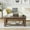 47 in Brown Table, variant on Lift Top Coffee Table for Living Room, 39 Inch Wooden Table Adjustable Table For Home Office, White