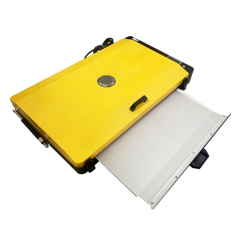 Qomolangma 18in x 24in DTF Film Sheet Curing Oven With Temperature Control Drawer Model Yellow