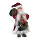thumbnail image 3 of Figura de Papá Noel de pie Figura de Papá Noel con bolsa de regalos Mesa Navidad 30 centimetros, 3 of 9