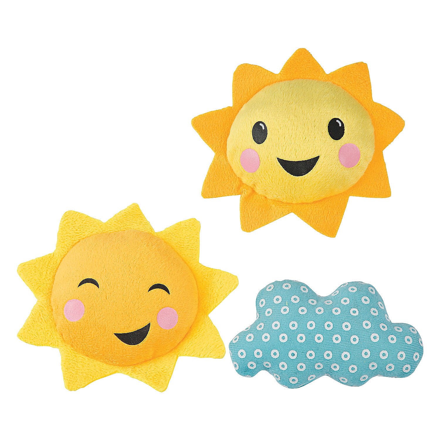 You Are My Sunshine Plush Assort Party Favors 12 Pieces