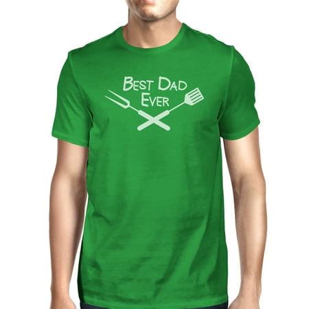 Best Bbq Dad Green Graphic T-shirt For Men Funny Gift Ideas For