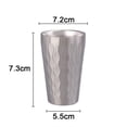 thumbnail image 3 of Double Wall Insulated Wine Glass with Double Bottom Keeps Your Wine Cool, 3 of 11