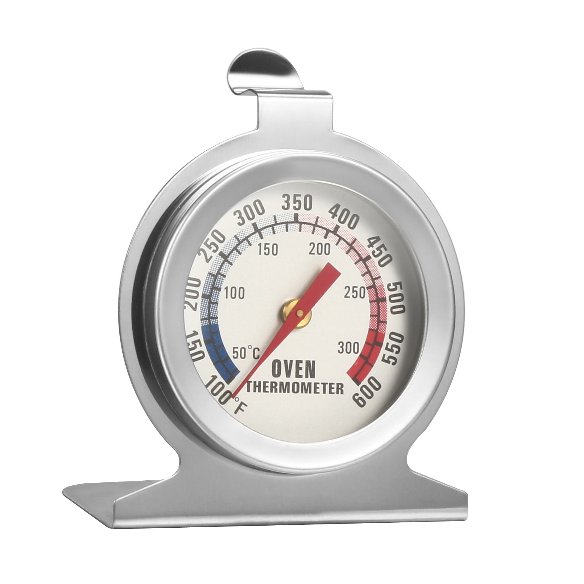 Oven Thermometer 100F600F Stainless Steel Instant Read Temperature