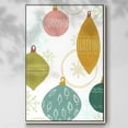 thumbnail image 2 of Modern Holiday Collection B - Framed Gallery Wrapped Holiday Canvas - 25 x 37 - White Frame, 2 of 8