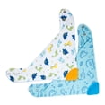 thumbnail image 1 of Baberos bandana Baby Mink Babera  Mordedera Azul, 1 of 4