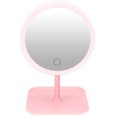 thumbnail image 3 of Espejo de Maquillaje LED BuyWeekMX Carga USB Color Rosa, 3 of 9