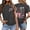 71Dark Gray381, variant on Stars And Stripes Graphic T Shirt For Women Short Sleeve Crew Neck Patriotic Tee Independence Day USA Celebration T-Shirts Holiday Party Versatile Tops L
