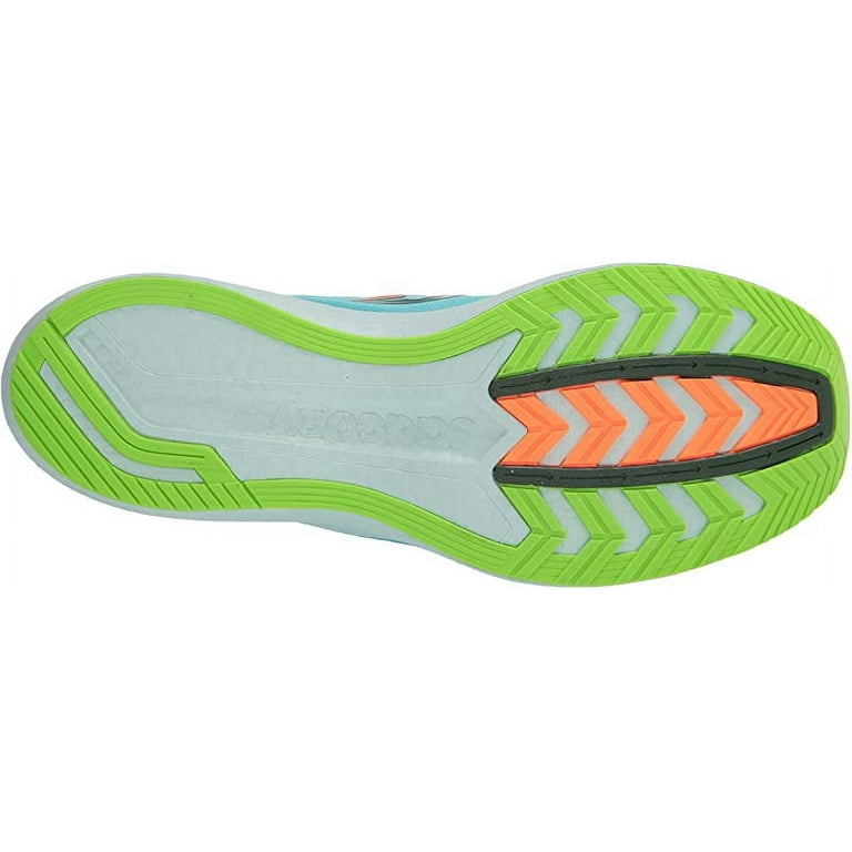 Saucony Men's Endorphin Pro Running Shoe, Future/Blue, 9.5 D