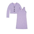 thumbnail image 3 of Luv Betsey Rib Cami Dress and Cardigan, 2-Piece Set, Sizes 4-18, 3 of 3