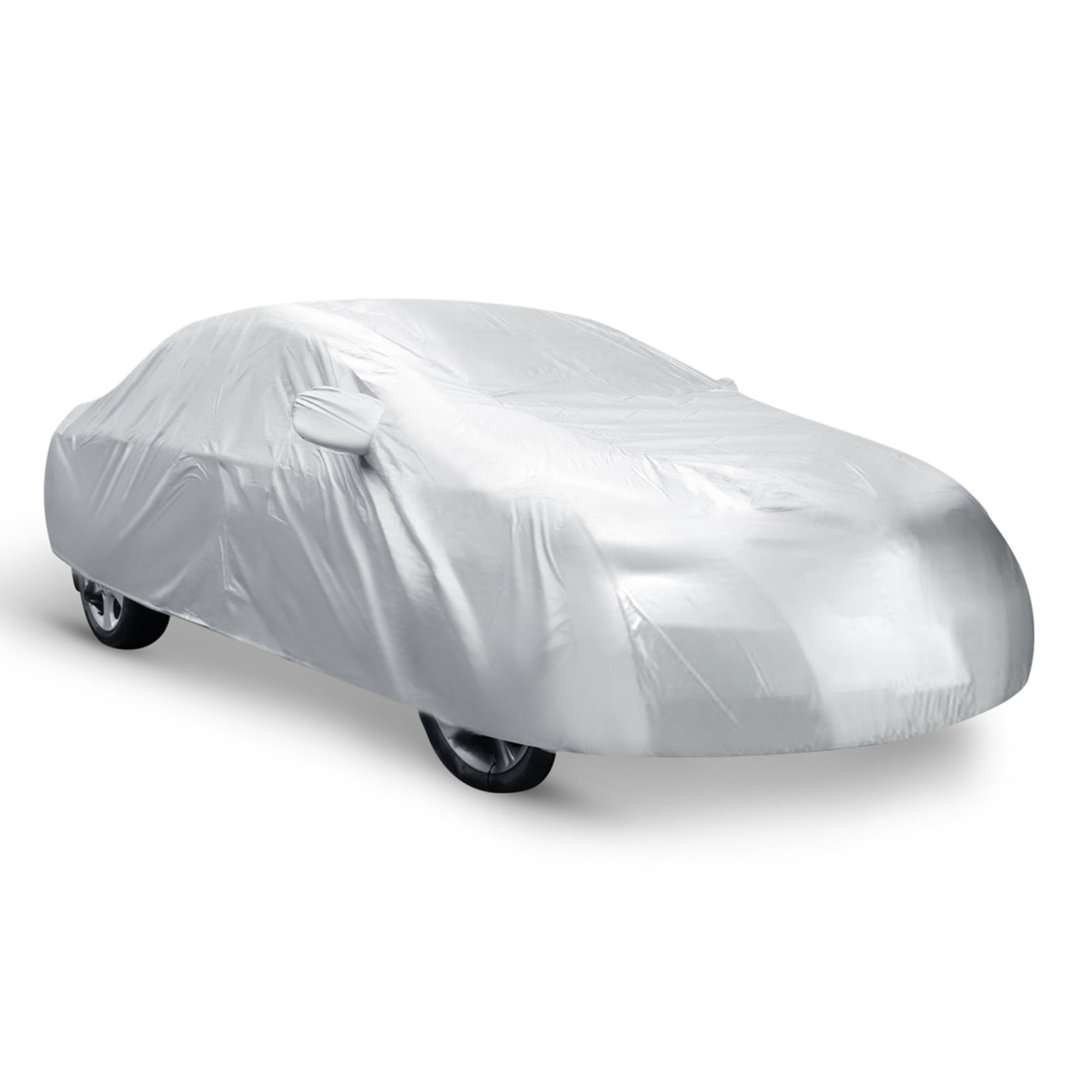 BREATHABLE CAR COVER W/MIRROR POCKET-GREY FOR 2018 2017 2016 2015 NISSAN MURANO 