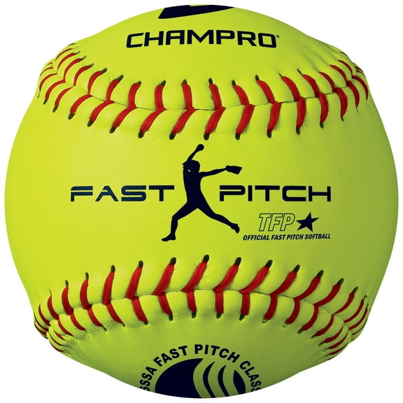 Champro Sports Tournament USSSA Fast Pitch Classic 11" Softballs, 12 Pack