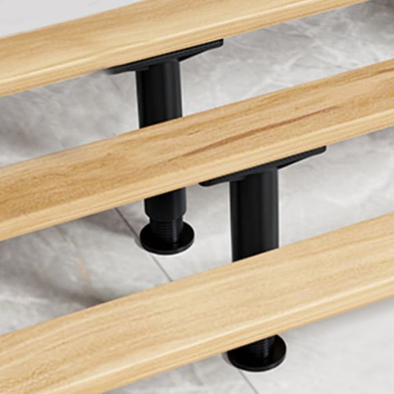 USHOBE 2Pcs Cabinet Support Legs Adjustable Bed Frame Support Legs 18.0x10.0x4.0in Plastic EVA Cylindrical