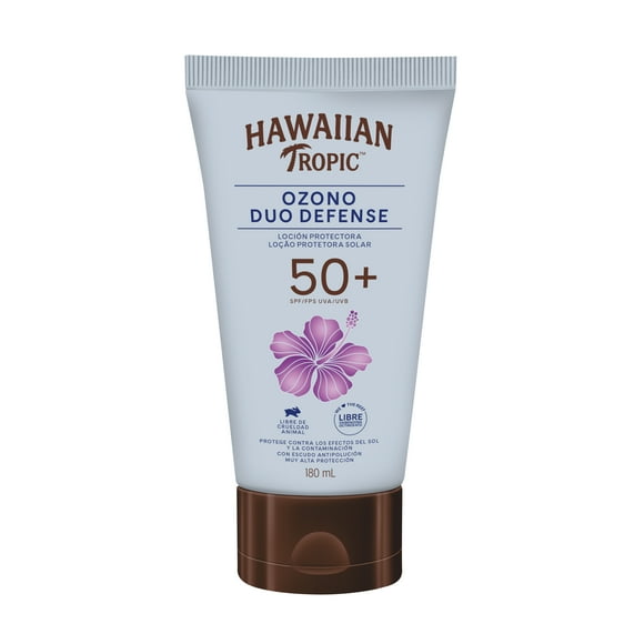 Protector Solar Hawaiian Tropic Ozono Duo Defense FPS 50+ ozono duo defense 180 ml