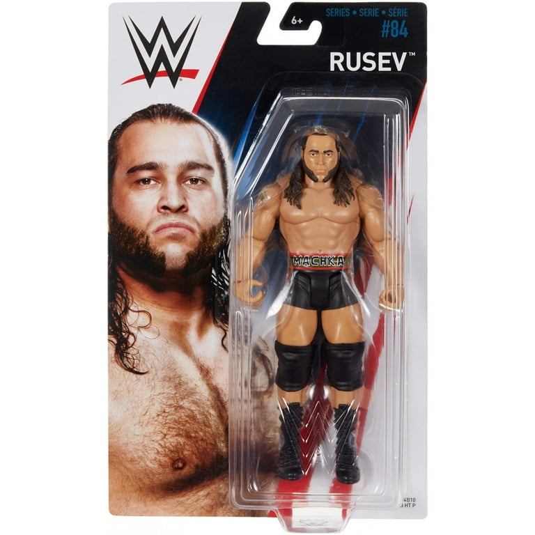 WWE Series 84 Rusev 6 inch Scale Action Figure with Authentic Details