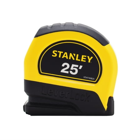 Stanley Bostitch Long Tape Measure - STANLEY STHT30825W 25' LeverLock Tape Measure