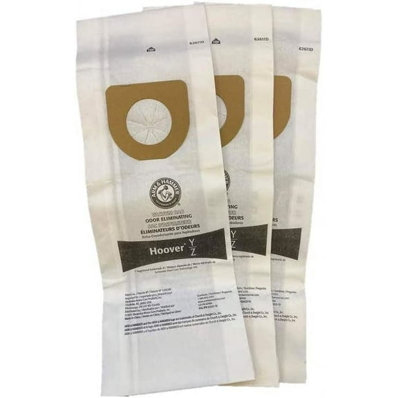 9 Replacement Bags Hoover Type Y & Z Windtunnel Upright Vacuum Bags (9 Pack) Replaces #4010100Y. Type Z Tempo