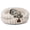 Beige-23x23x8.5”, variant on Cat Bed Puppy - Washable Round Beds For Indoor Cats Soft Corduroy Fleece Pet And Kitten With Removable Double Sided Inner Cousion 23" Grey