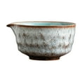 thumbnail image 1 of Tnarru Ceramic Matcha Tea Bowl Traditional Porcelain Tea Bowl for Kitchen Tea House Gray, 1 of 8