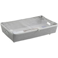 Better Homes & Gardens Gray Charleston Rolling Underbed Storage Bin