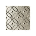thumbnail image 1 of FASÄDE Easy Installation Rings Brushed Nickel Wall Panel Sample (12" X 12" Sample), 1 of 1