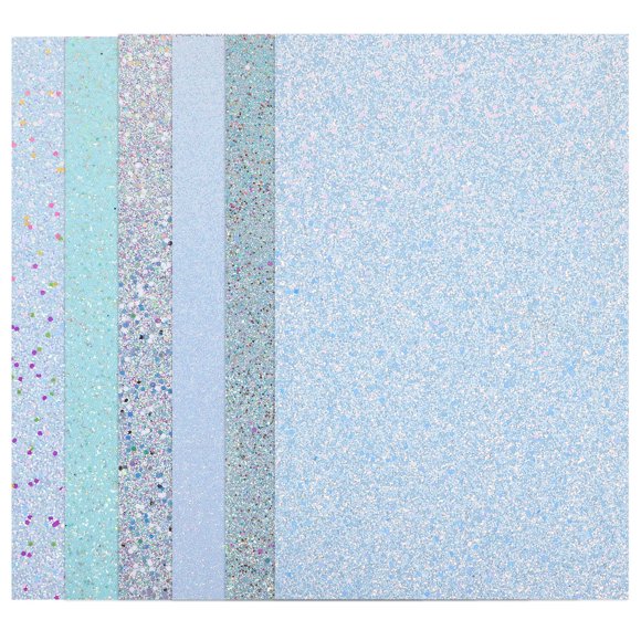 UPOUART Lot de 6 Embellissements pour Vêtements PU Bleu pour Tissu pour Artisanat pour Femmes