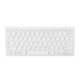 thumbnail image 1 of Teclado con cable de 78 teclas, ideal para regalar, práctico, compacto, moderno, silencioso. blanco, 1 of 9